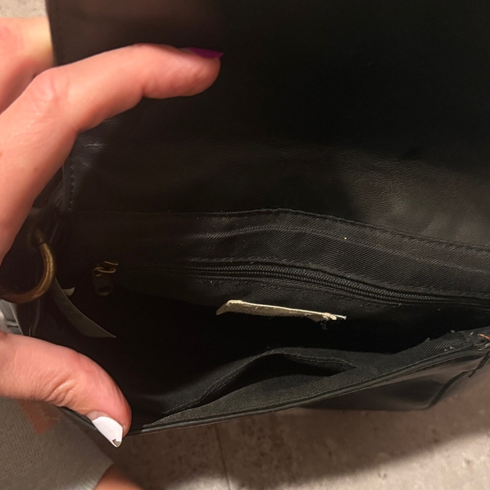 Universal Thread Black Quilted Shoulder Bag - image 5